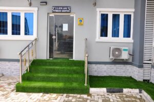 Gym entrance